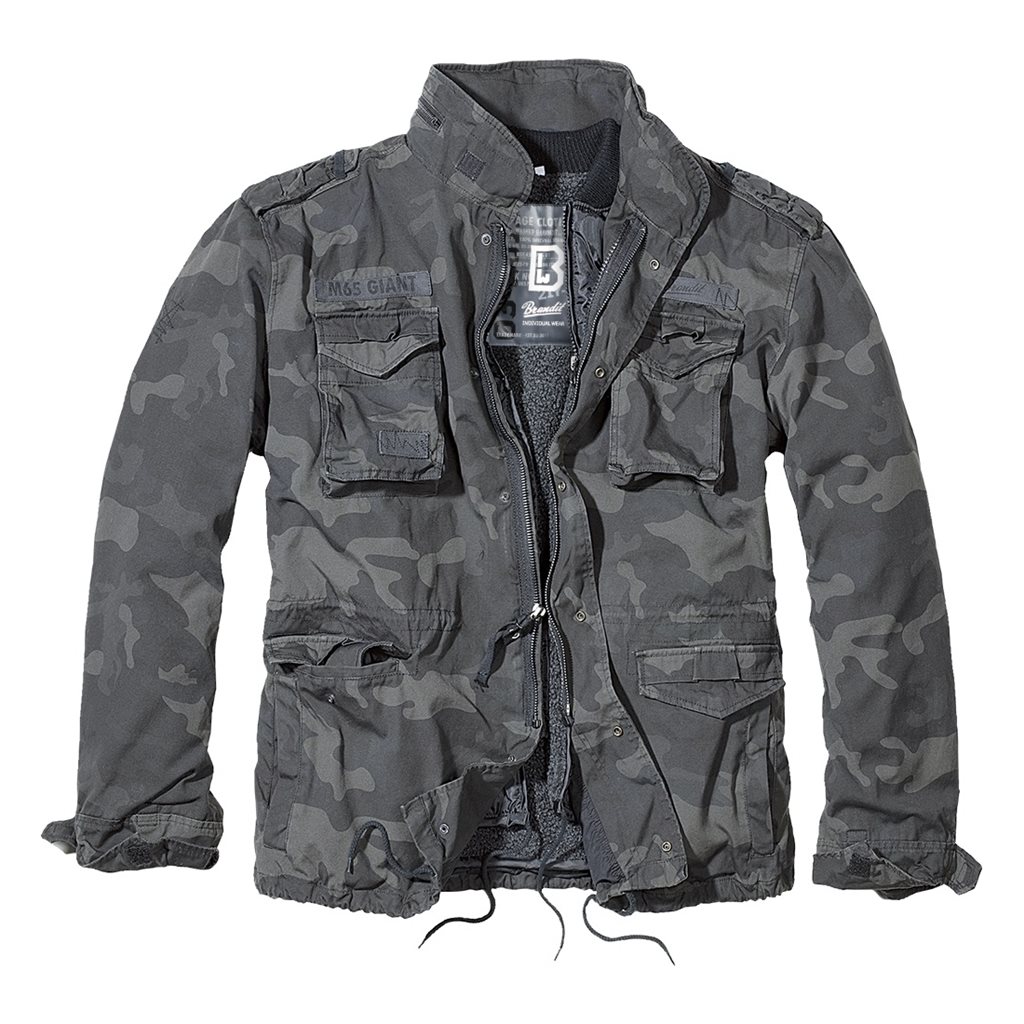 Levně Bunda M65 GIANT DARK CAMO