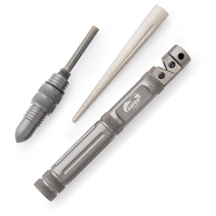 Levně Kubotan GATCO SCEPTER 2.0 s brouskem a křesadlem