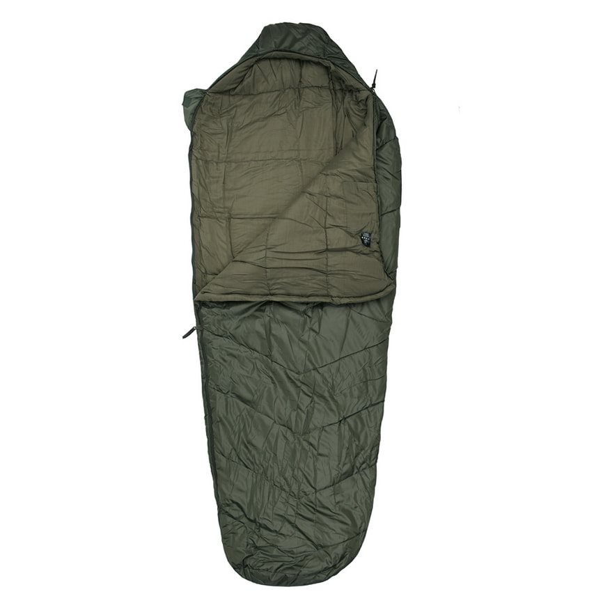 Levně Task Force 2215 spacák TF-2215 typ mumie modulární ZELENÝ
