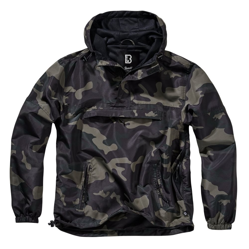 Levně Bunda SUMMER WINDBREAKER DARK CAMO