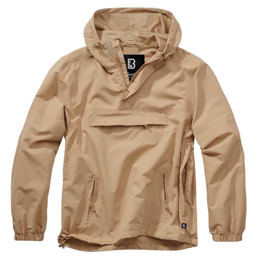 Levně Bunda SUMMER WINDBREAKER CAMEL PÍSKOVÁ
