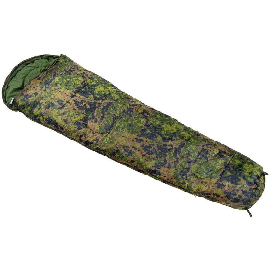 Levně MFH spacák mumie dvouvrstvý maskáčový finský M05 tarn