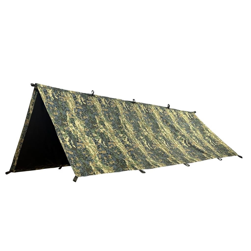 Plachta TARP bivakovací 220 x 250 cm IRR M-2017 Tarnanzug Neu