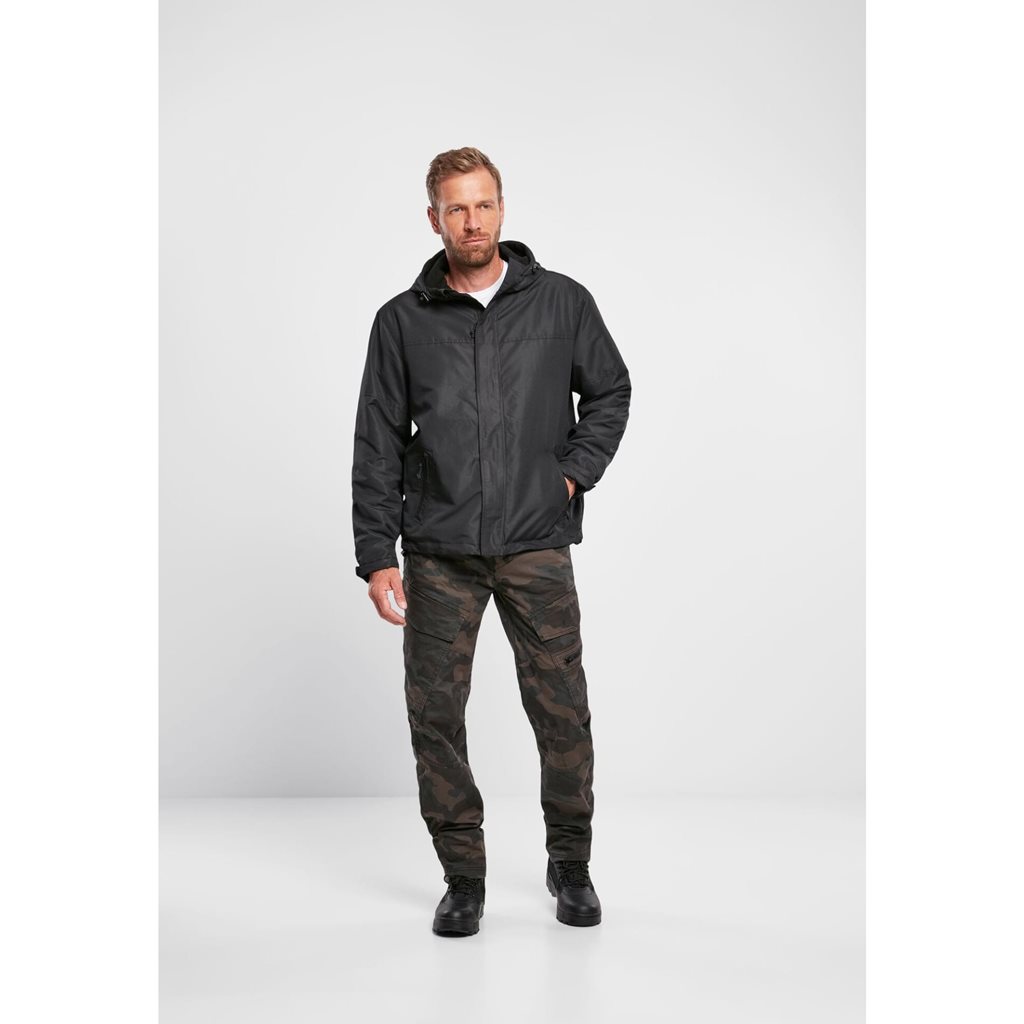 Bunda větrovka FRONTZIP WINDBREAKER ČERNÁ vel. L