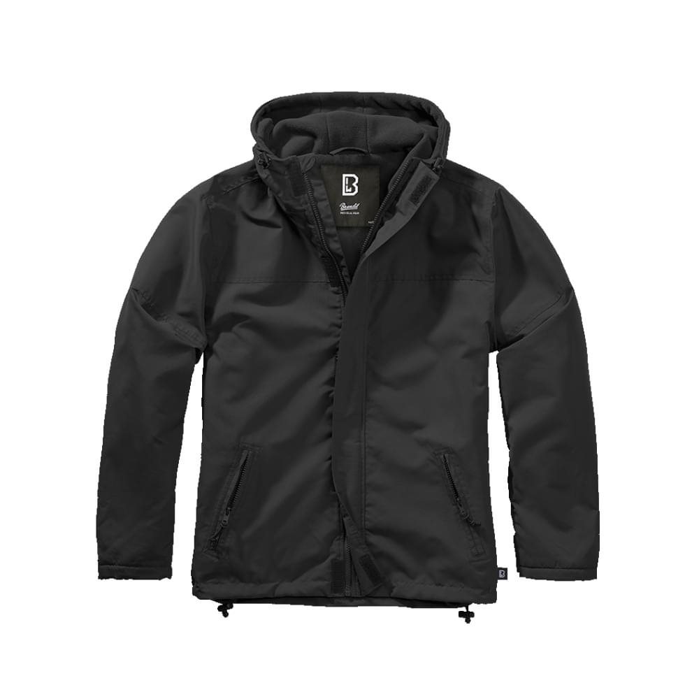 Bunda větrovka FRONTZIP WINDBREAKER ČERNÁ