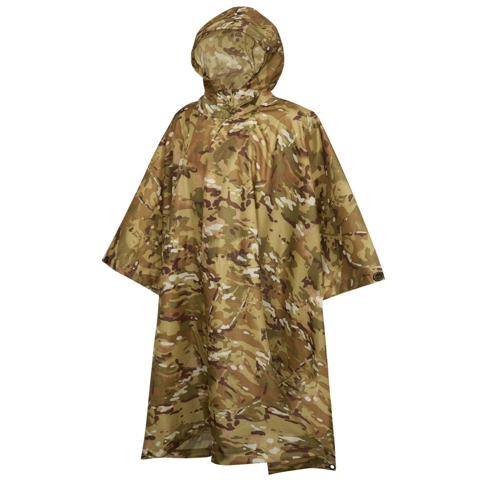 Levně BRANDIT pončo rip-stop s obalem TACTICAL CAMO