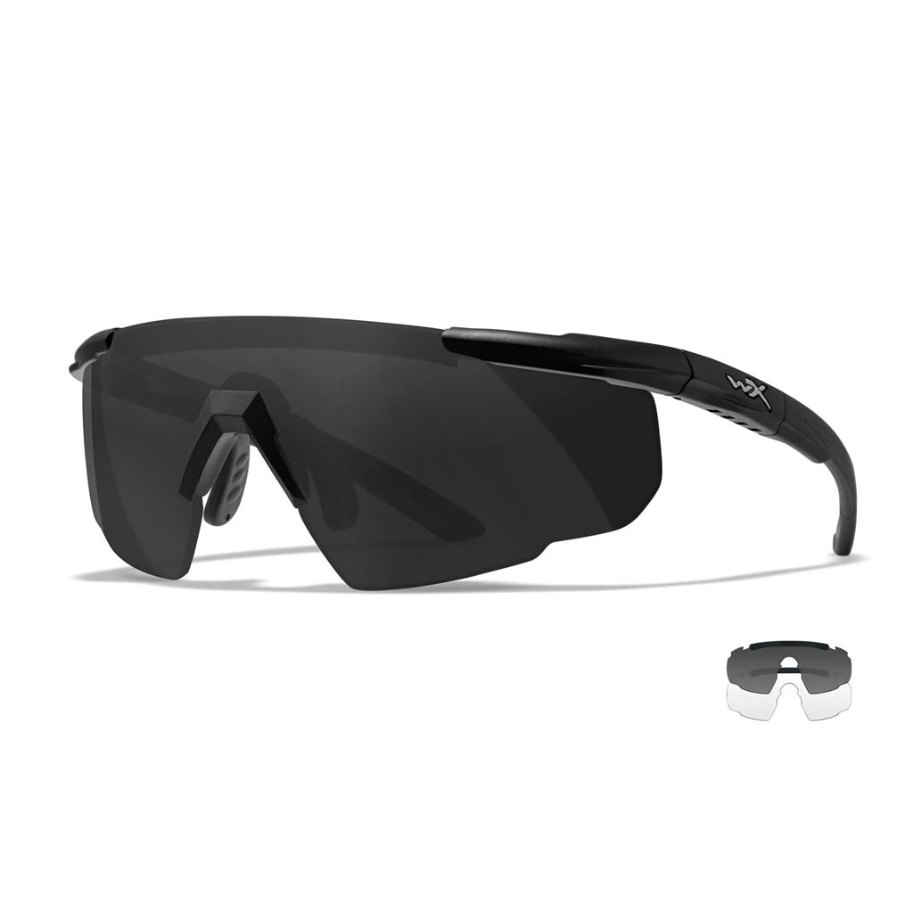 Levně WILEY X brýle střelecké SABER ADVANCED sada 2 skla ČERNÝ rám