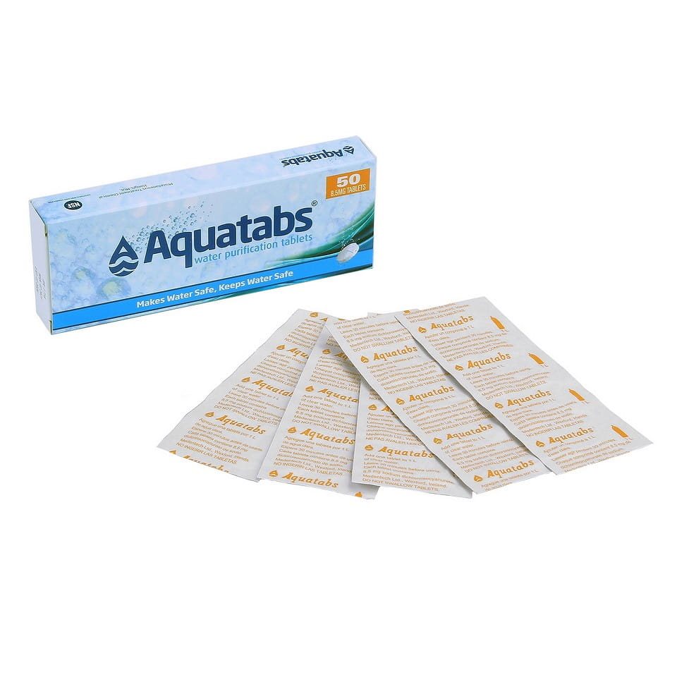 Tablety pro čištění vody Aquatabs 50 tablet