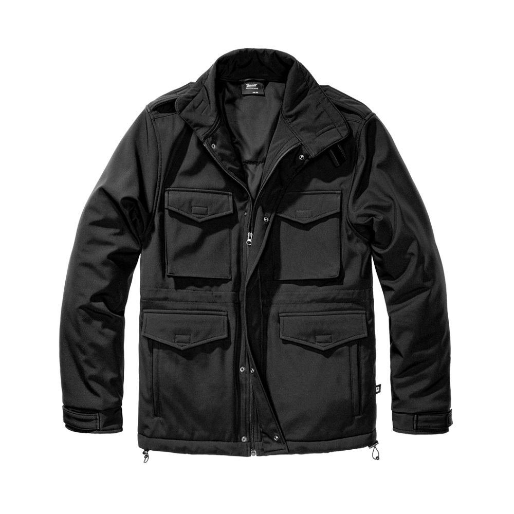 Bunda M65 SOFTSHELL ČERNÁ