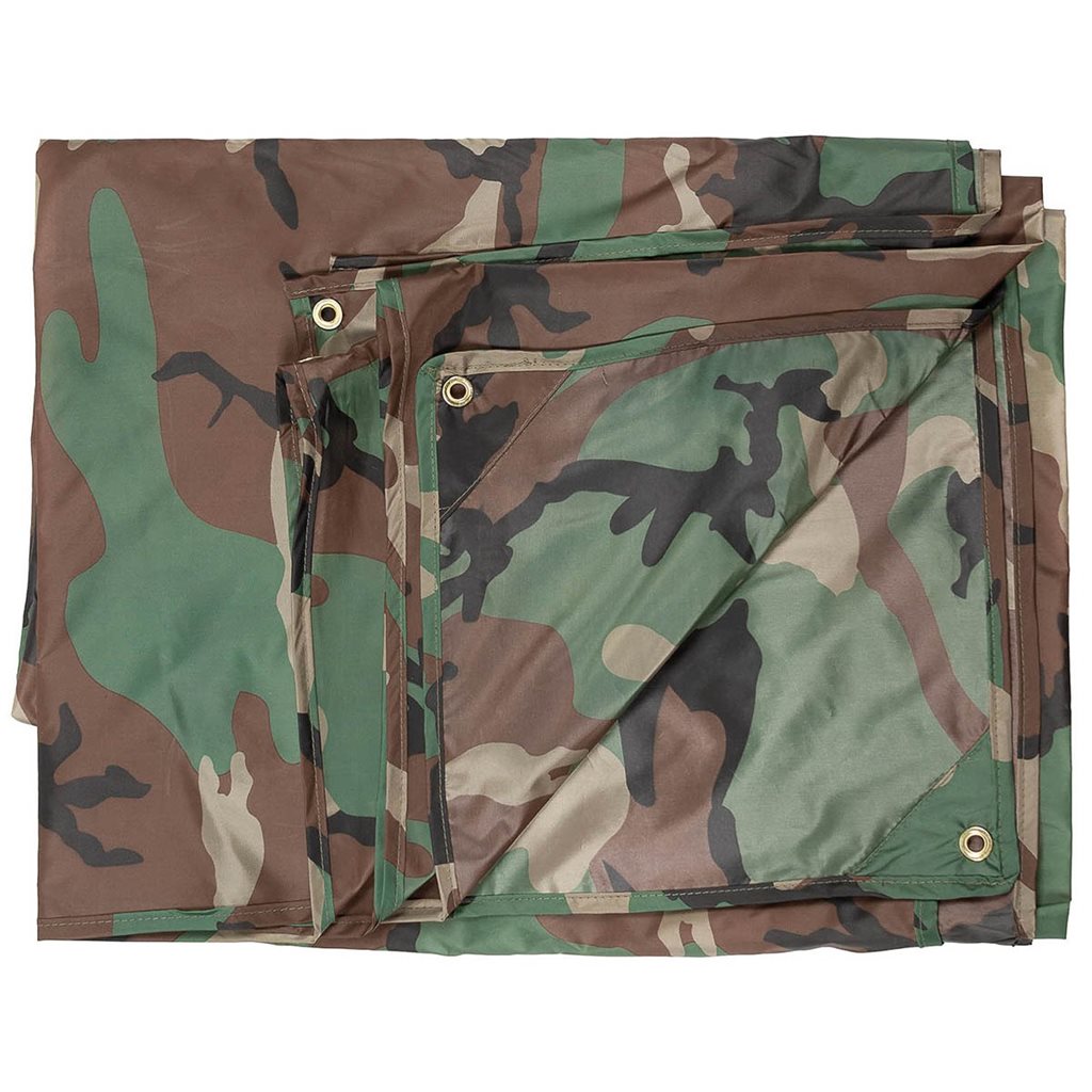 Levně MFH plachta nepromokavá lehká 4 x 5 m WOODLAND