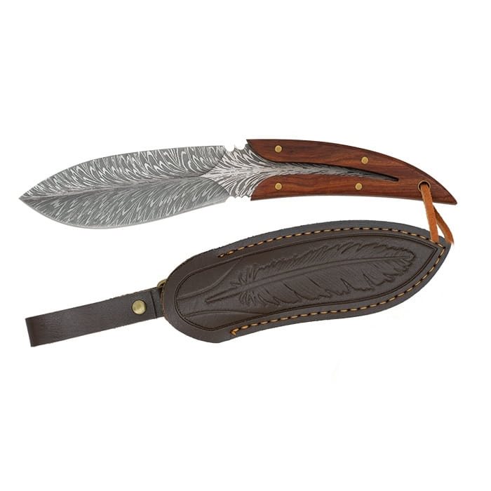 Levně Albainox nůž FEATHER s pouzdrem