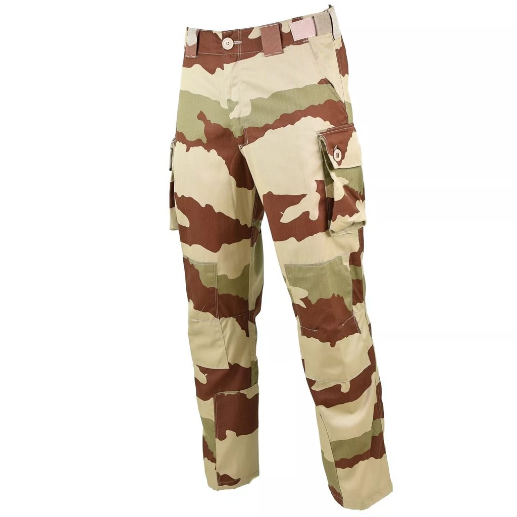 Levně Kalhoty francouzské T4 COMBAT CCE desert camo