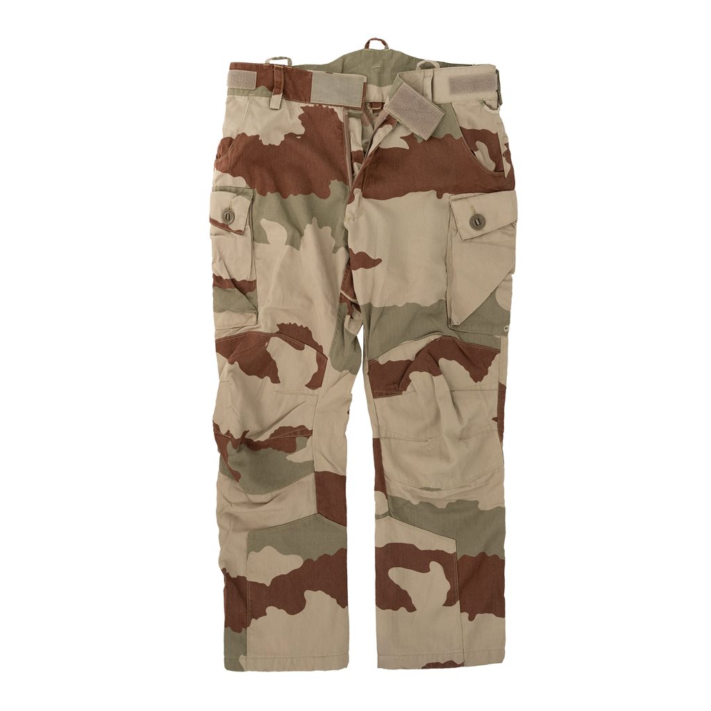 Levně Kalhoty francouzské COMBAT F3 ZD CCE desert camo