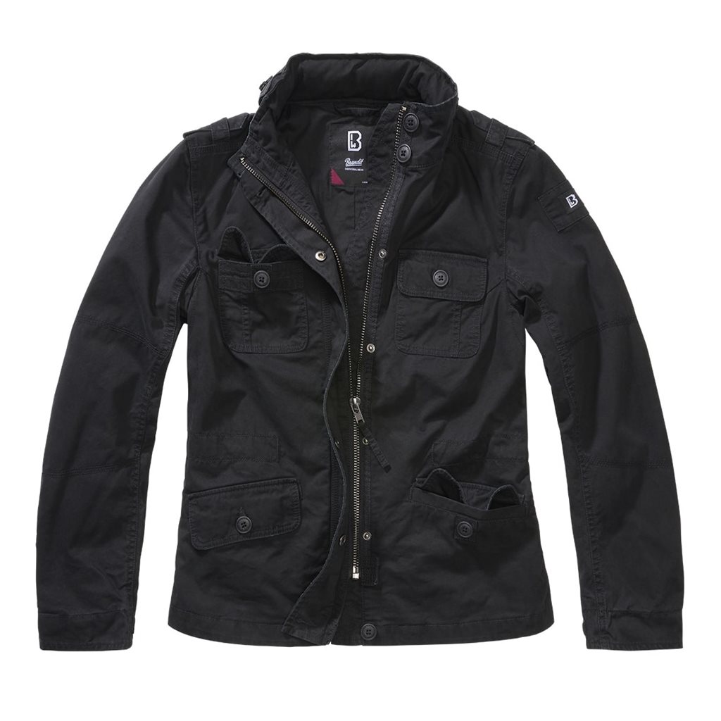 Levně Bunda dámská BRITANNIA JACKET ČERNÁ