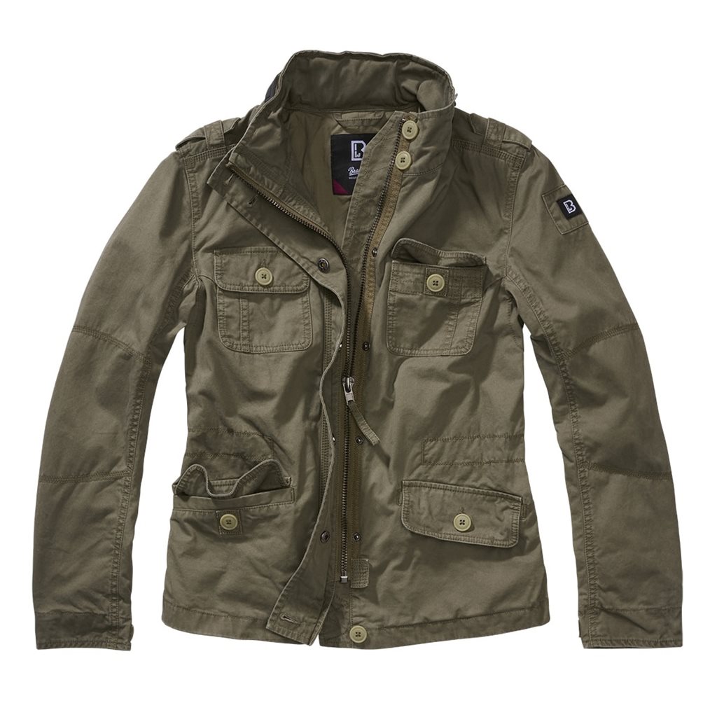 Levně Bunda dámská BRITANNIA JACKET ZELENÁ