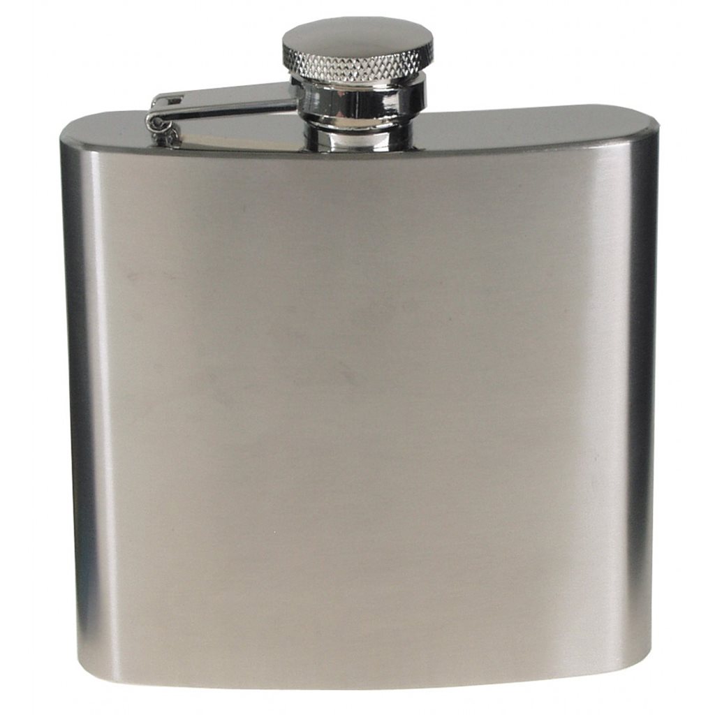 Levně MFH placatka 170ml (6 OZ) chrom mat STŘÍBRNÁ
