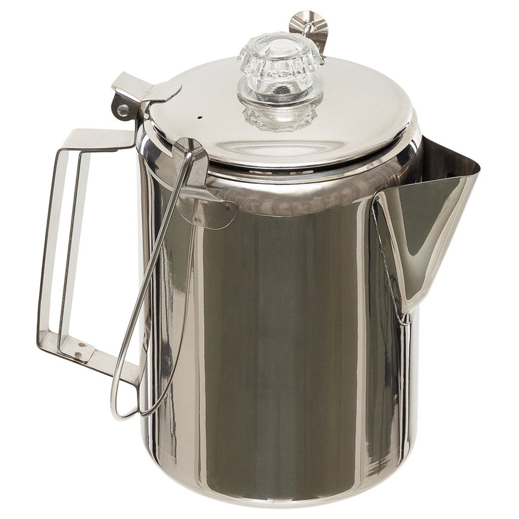 Levně FOX Outdoor konvice nerezová s perkolátorem 1,2 l pro 9 šálků