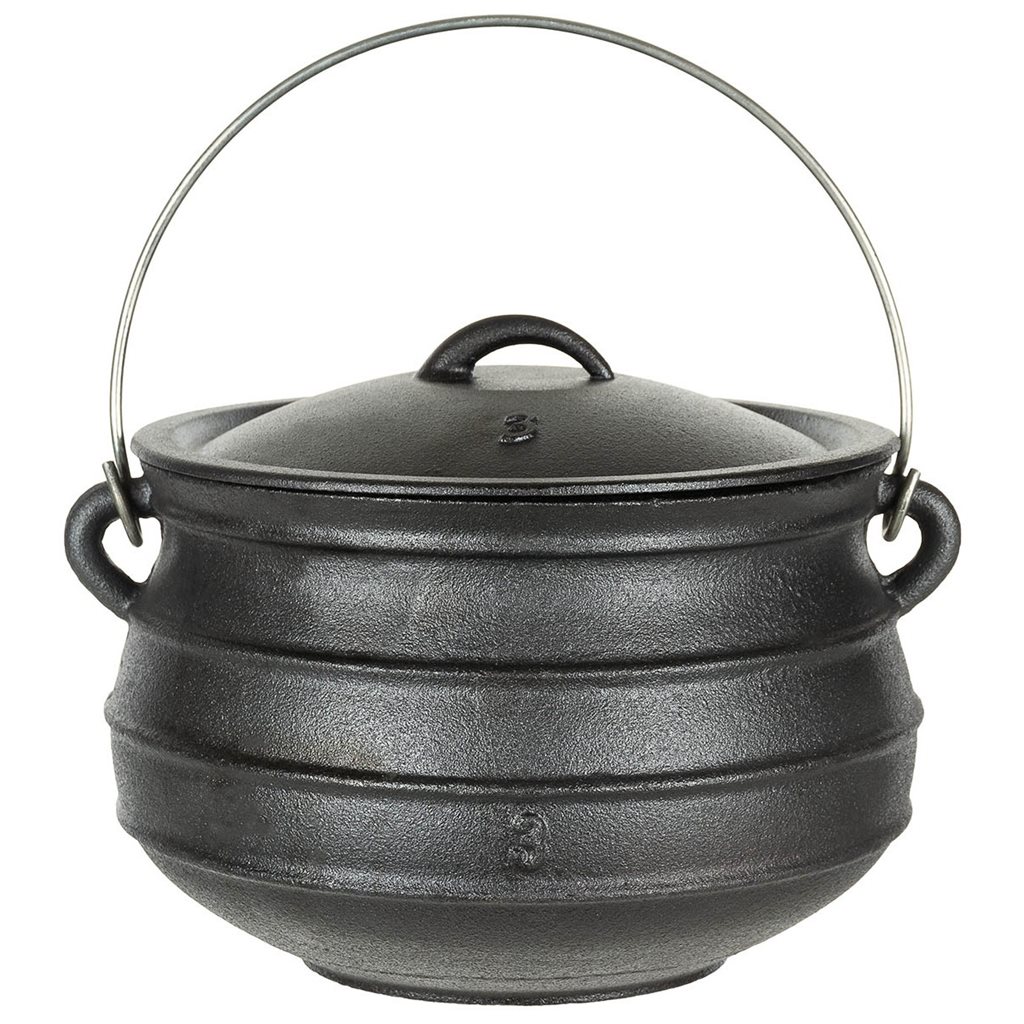 Levně FOX Outdoor kotlík polní litinový s poklicí 7 litrů
