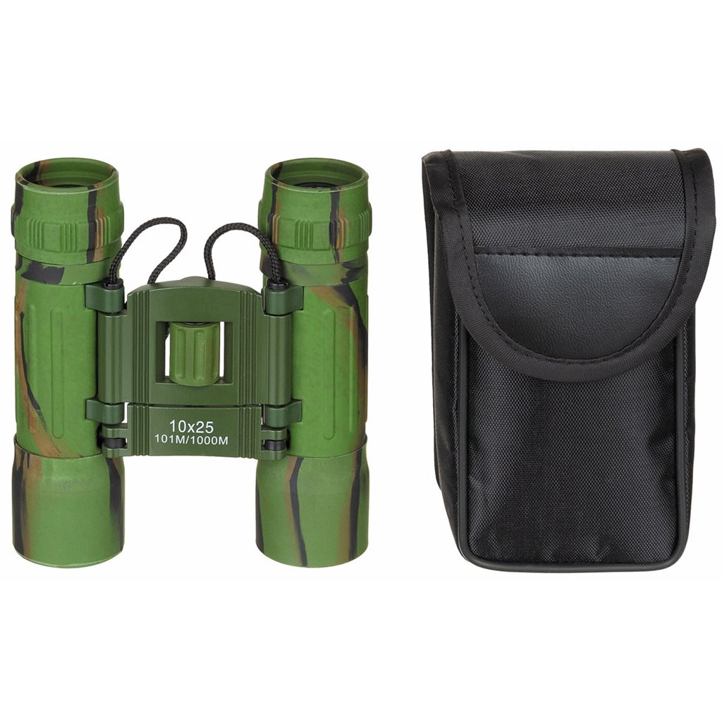 Dalekohled MFH 10x25 skládací WOODLAND