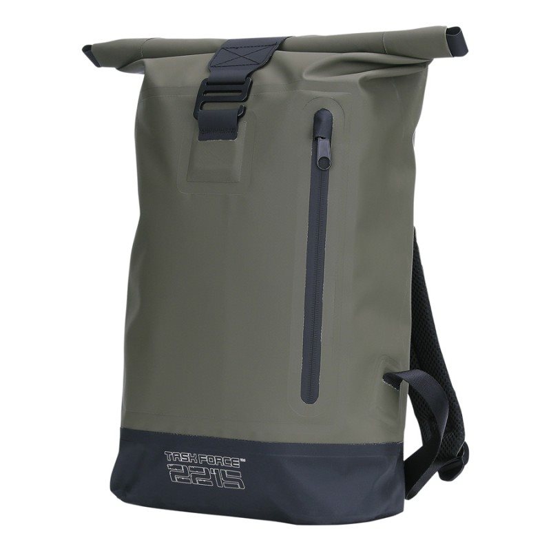 Levně Task Force 2215 batoh vak URBAN CREEK 18 L nepromokavý ZELENÝ