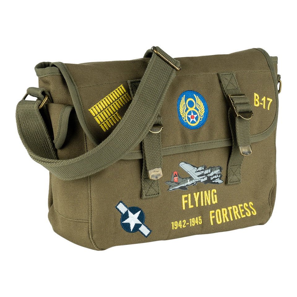 FOSTEX taška přes rameno B-17 FLYING FORTRESS plátěná