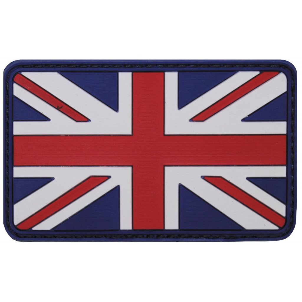 MFH nášivka VELKÁ BRITÁNIE 8x5 cm velcro plastová BAREVNÁ