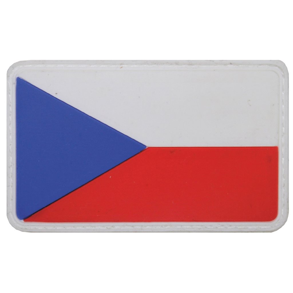 Levně MFH nášivka ČESKA REPUBLIKA 8x5 cm velcro plastová BAREVNÁ