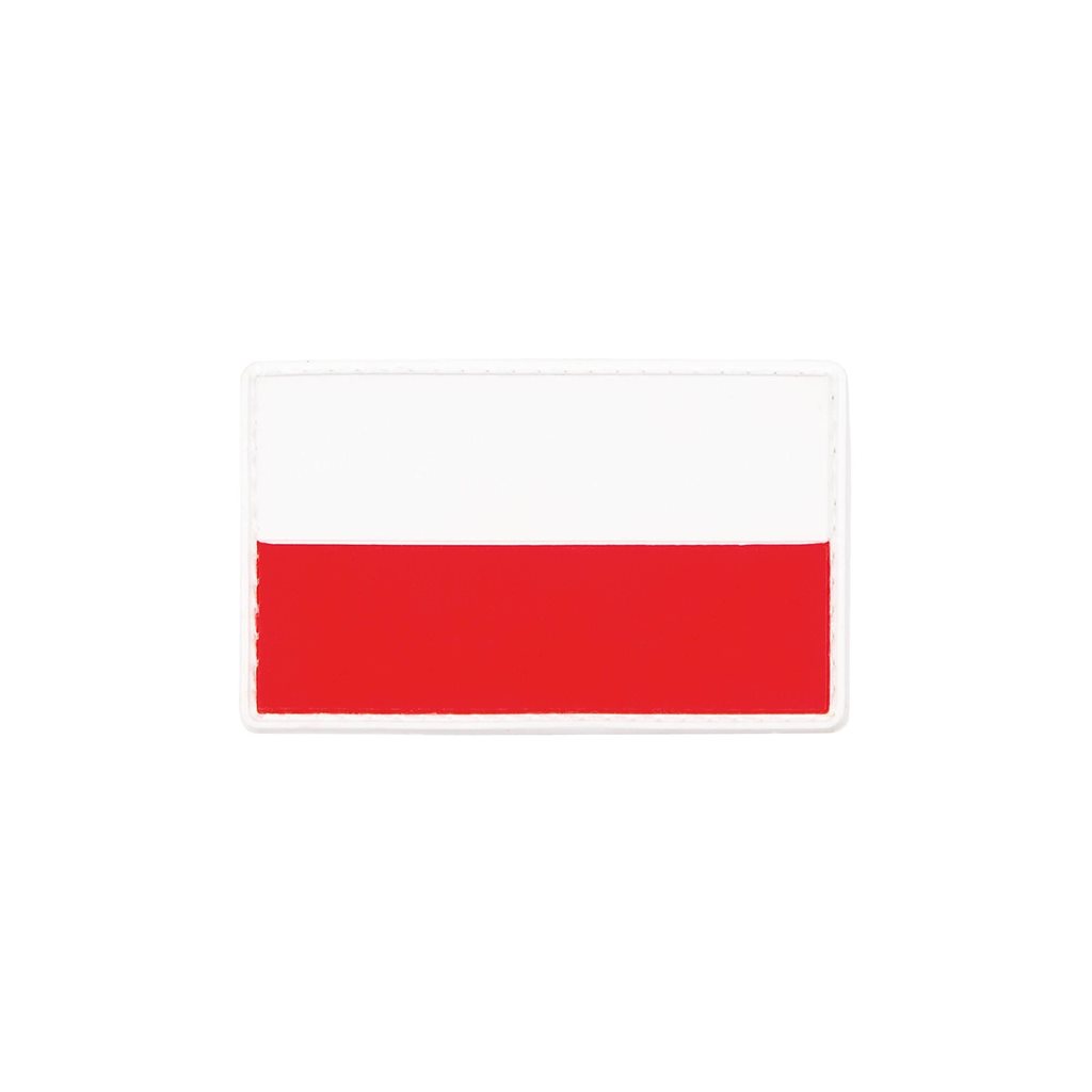 Levně MFH nášivka POLSKO 8x5 cm velcro plastová BAREVNÁ