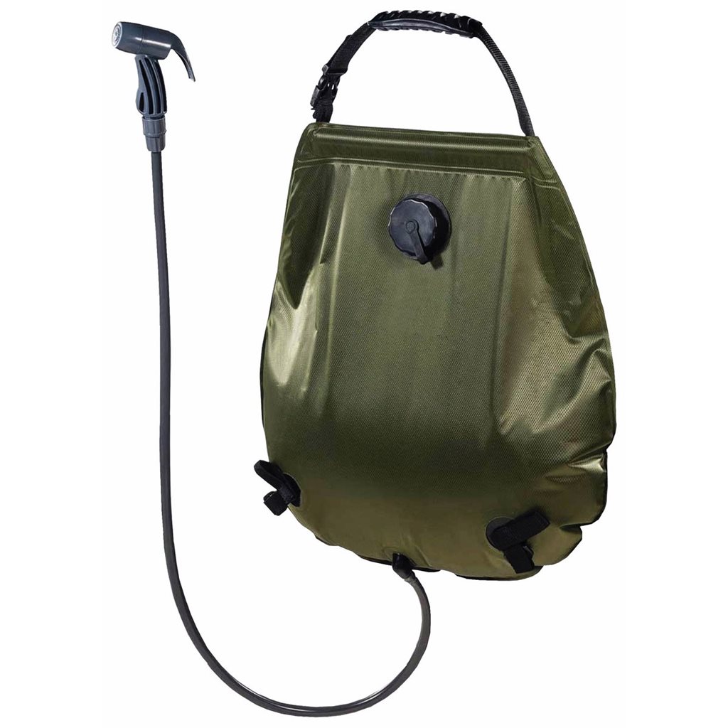 Levně MFH sprcha solární DELUXE 20L ZELENÁ