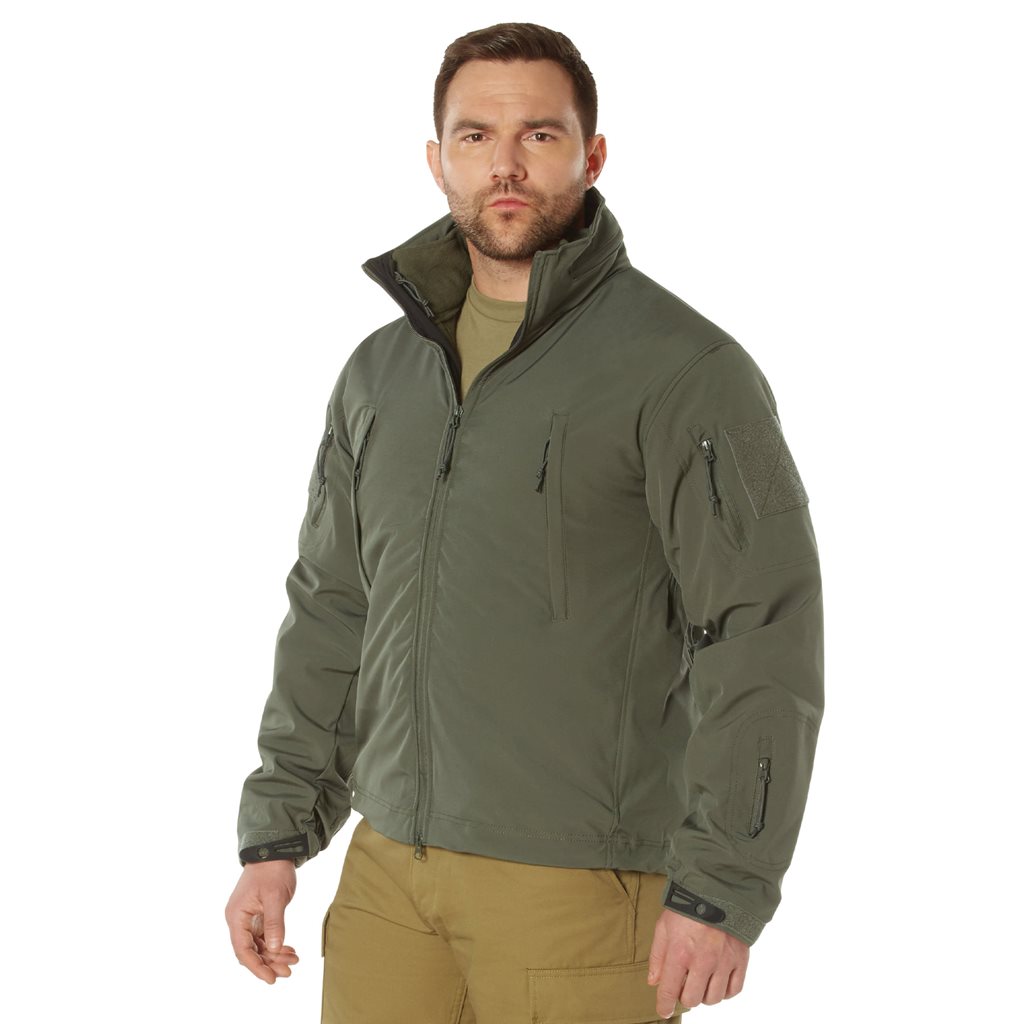Levně Bunda 3v1 SPEC OPS softshell ZELENÁ