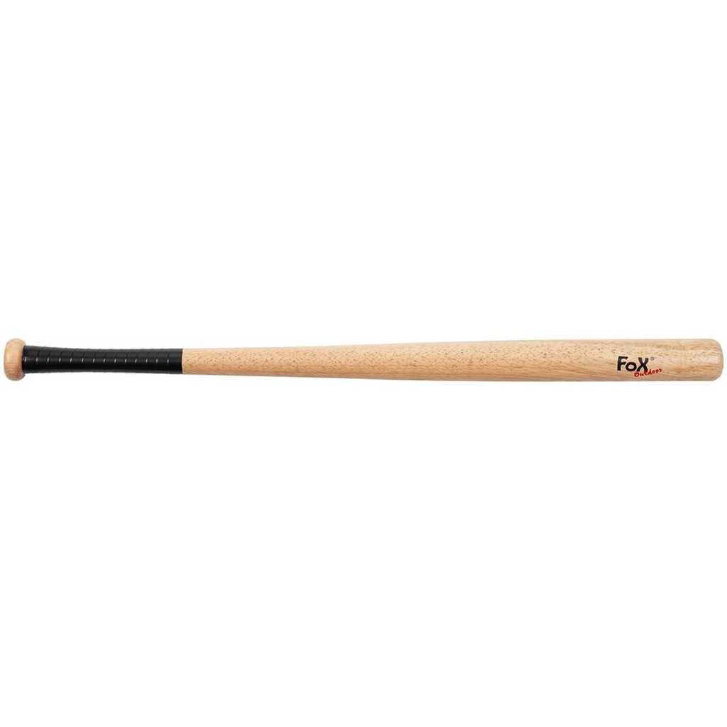 Pálka baseballová dřevo 81 cm NATUR