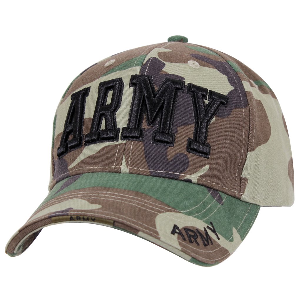 Levně ROTHCO čepice DELUXE ARMY baseball WOODLAND