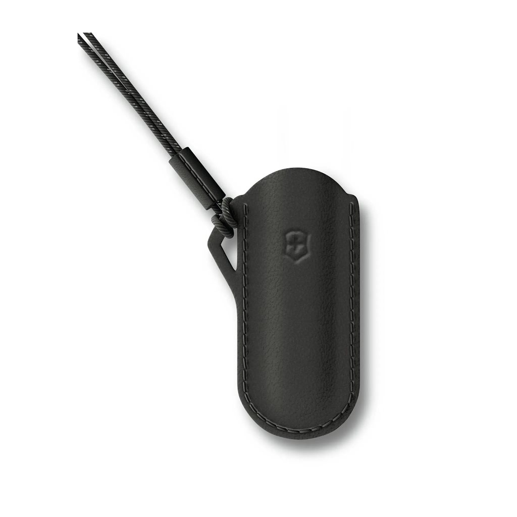 Levně VICTORINOX pouzdro kožené na nůž CLASSIC SD ČERNÉ