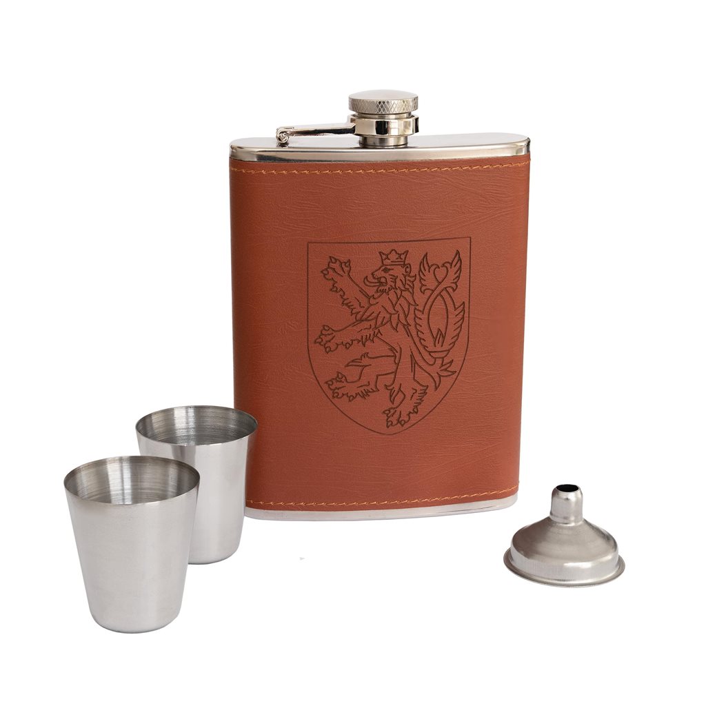 Levně MILITARY RANGE placatka ČESKÝ LEV 225ml (8oz)