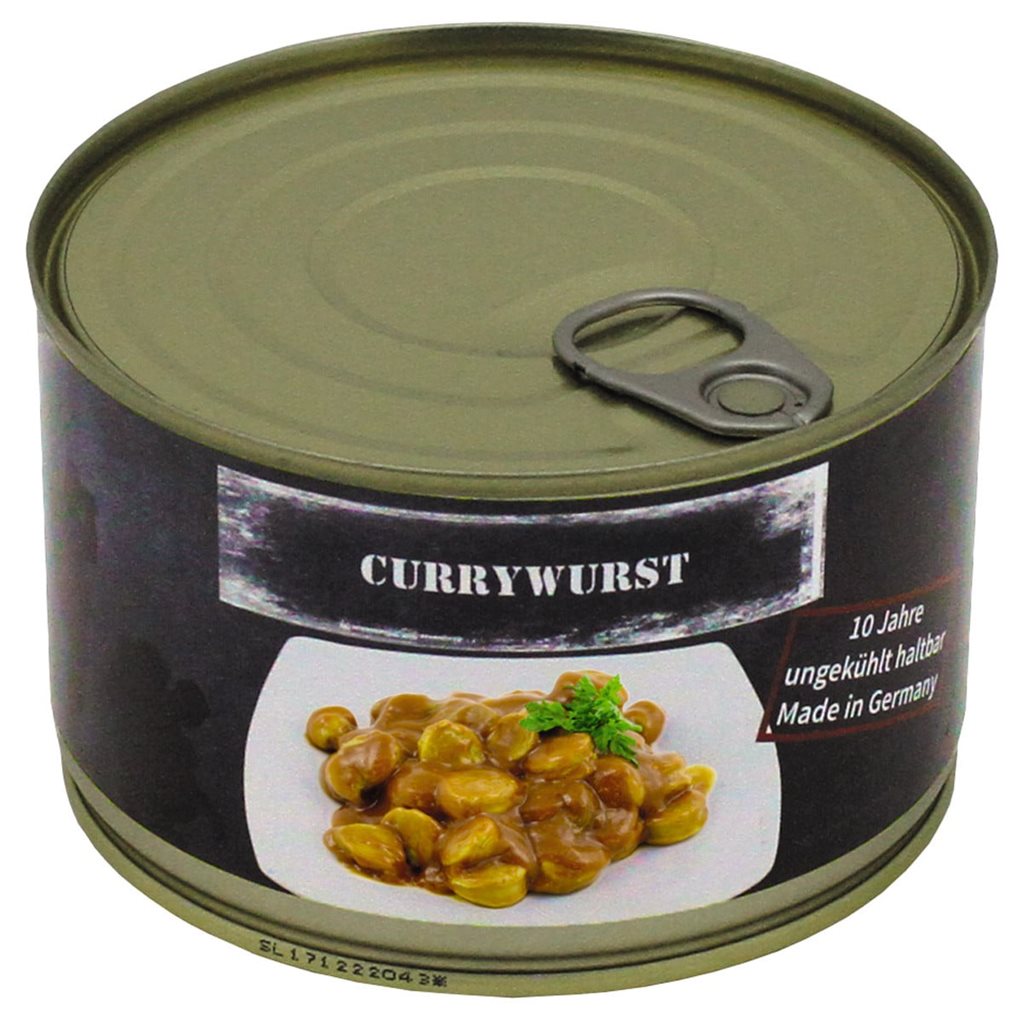 Levně CURRYWURST v plechovce 400 g
