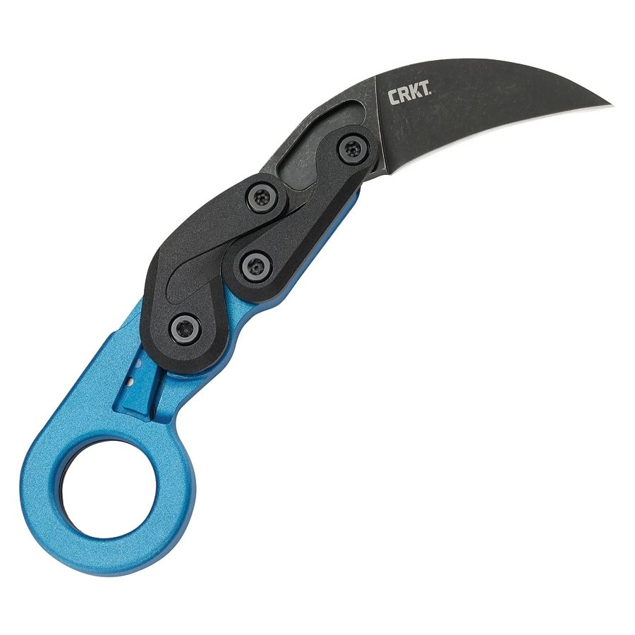 Levně CRKT nůž zavírací PROVOKE karambit MODRÝ