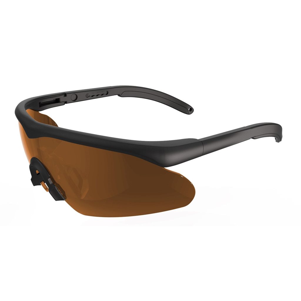 Levně SWISS EYE brýle RAPTOR PRO LASER sklo HNĚDÉ