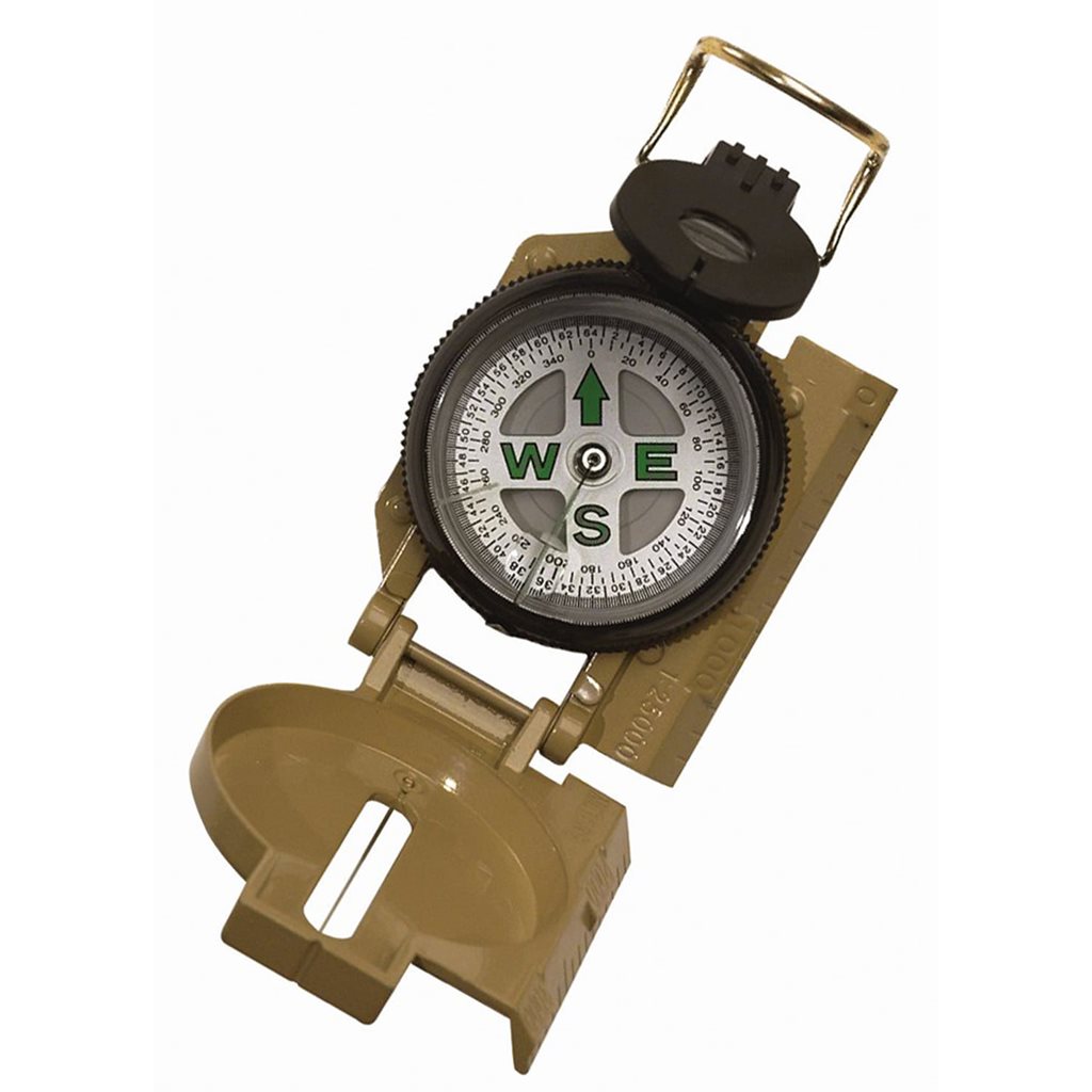 Levně ROTHCO kompas TACTICAL MARCHING kovové tělo PÍSKOVÝ