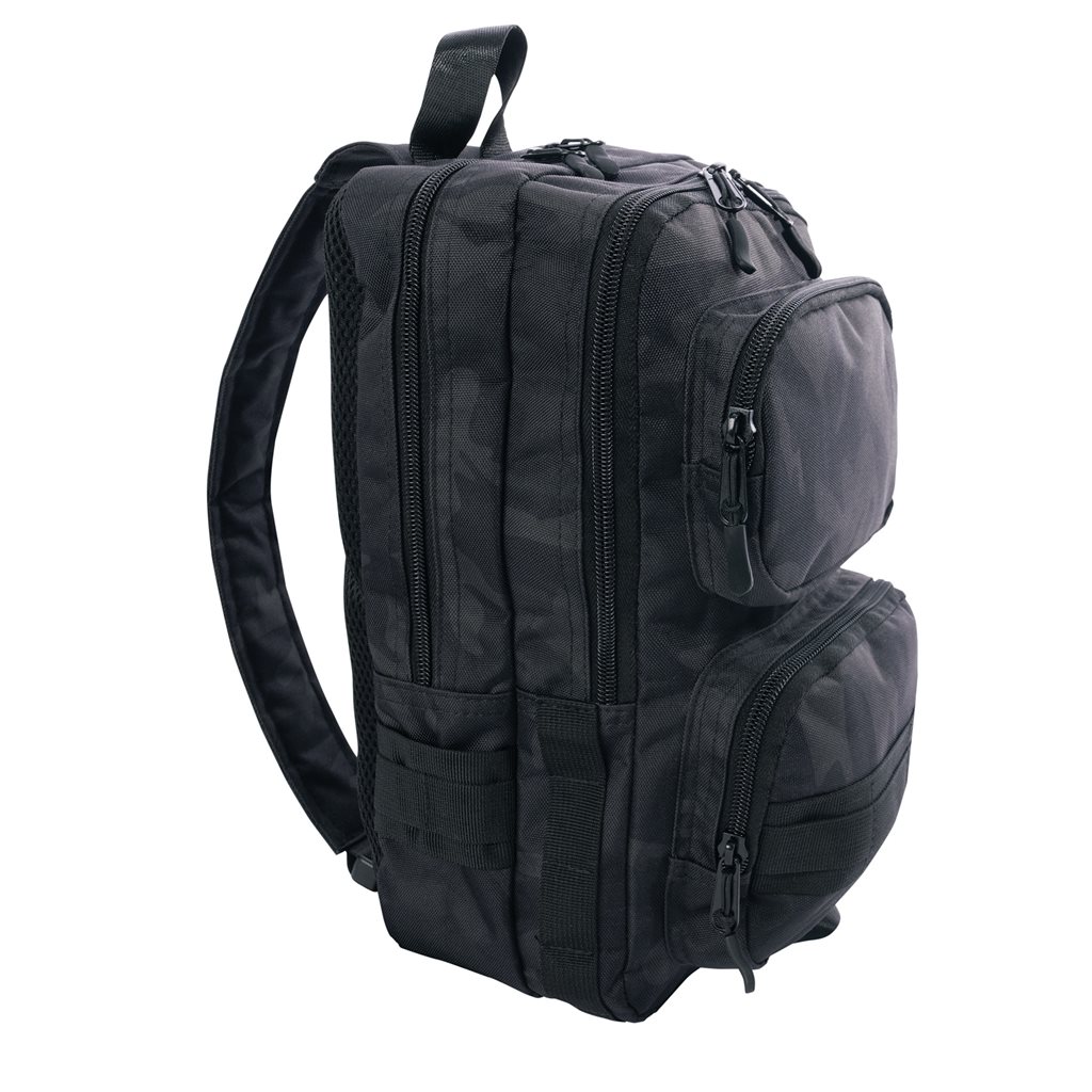 Levně ROTHCO batoh TACTICAL TRAVELER přes rameno MIDNIGHT BLACK CAMO