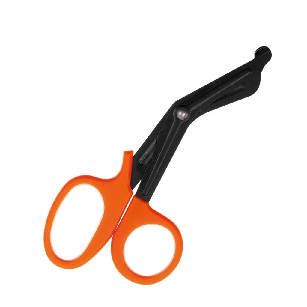 Levně 101INC nůžky záchranářské zdravotní HEAVY DUTY JFO11 ORANŽOVÉ