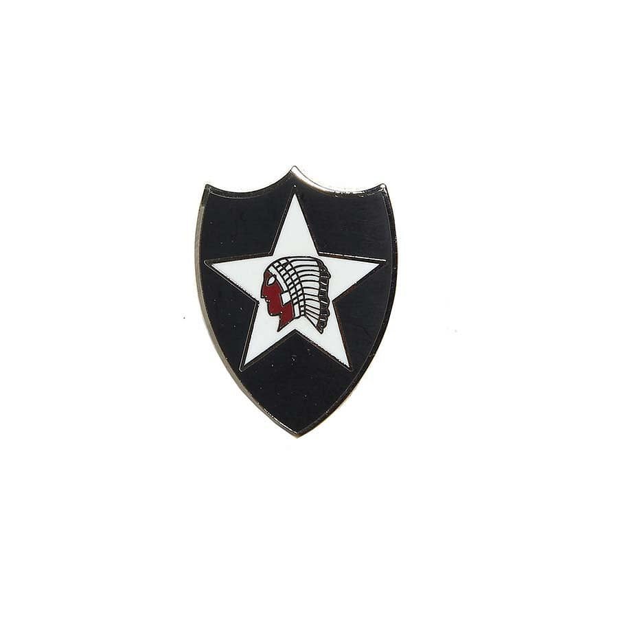 Levně Odznak US 2nd INFANTRY DIVISION / indián barevný /