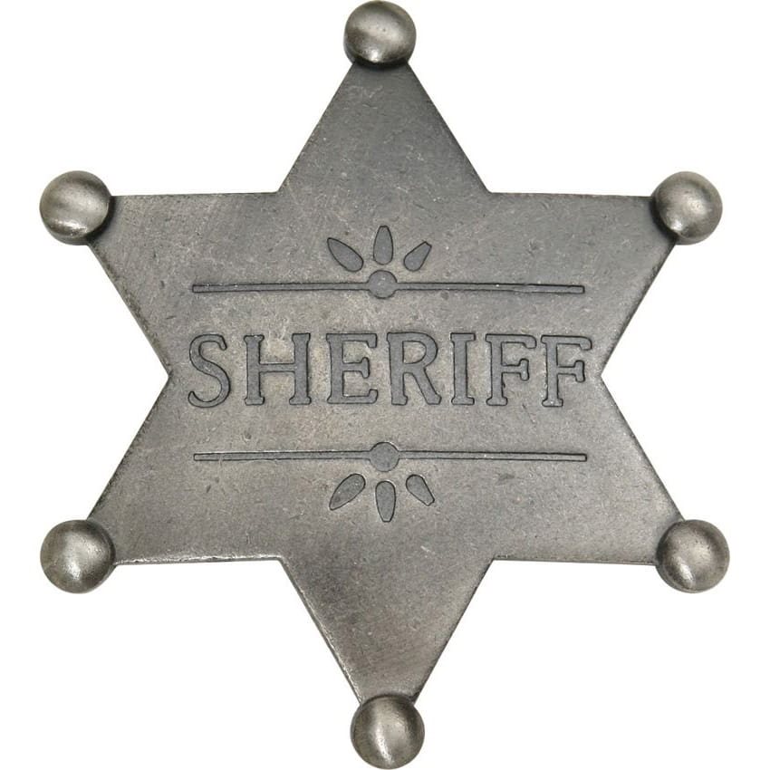 Levně Odznak SHERIFF - hvězda
