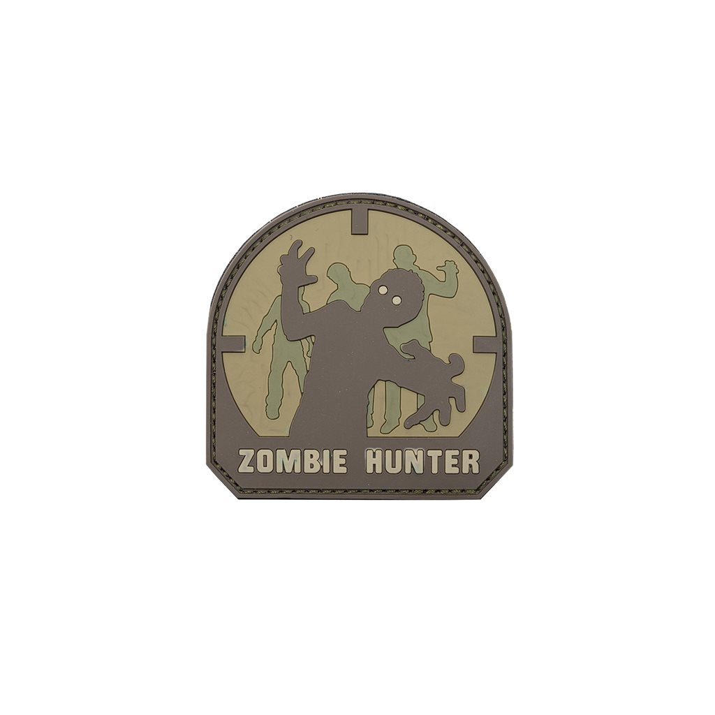 Levně 101INC nášivka ZOMBIE HUNTER plast velcro ARID