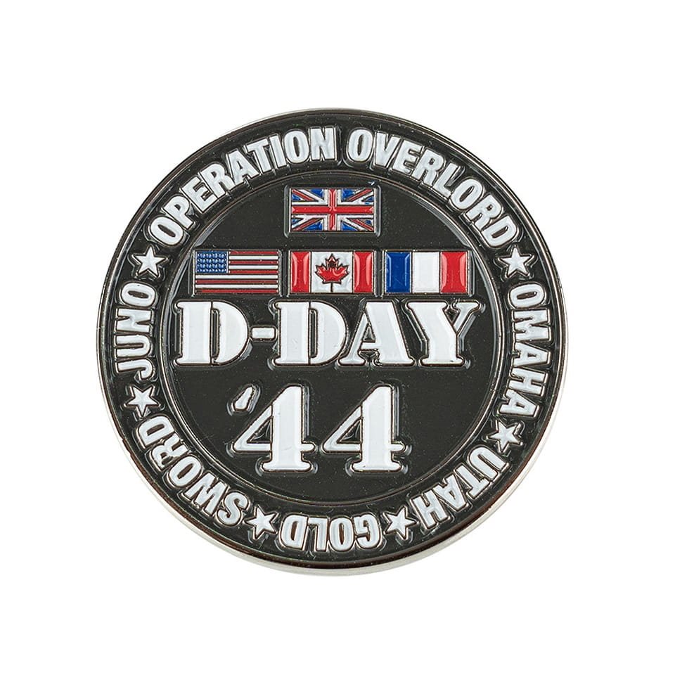 FOSTEX odznak D-DAY 44 OMAHA, UTAH, GOLD, SWORD, JUNO