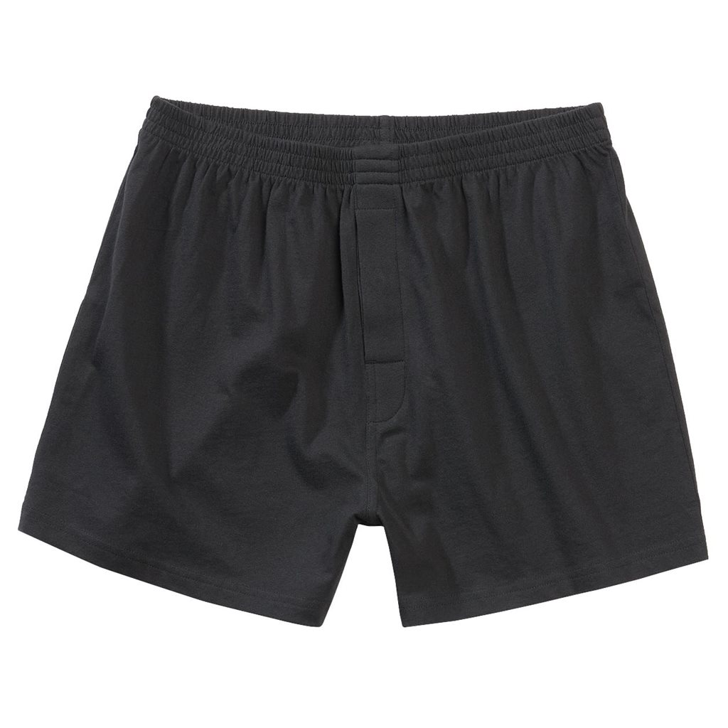 Levně Trenýrky BOXER ČERNÉ
