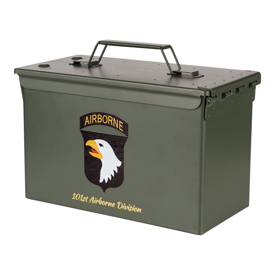 Levně FOSCO bedna na munici CAL.50 101st Airborne ZELENÁ