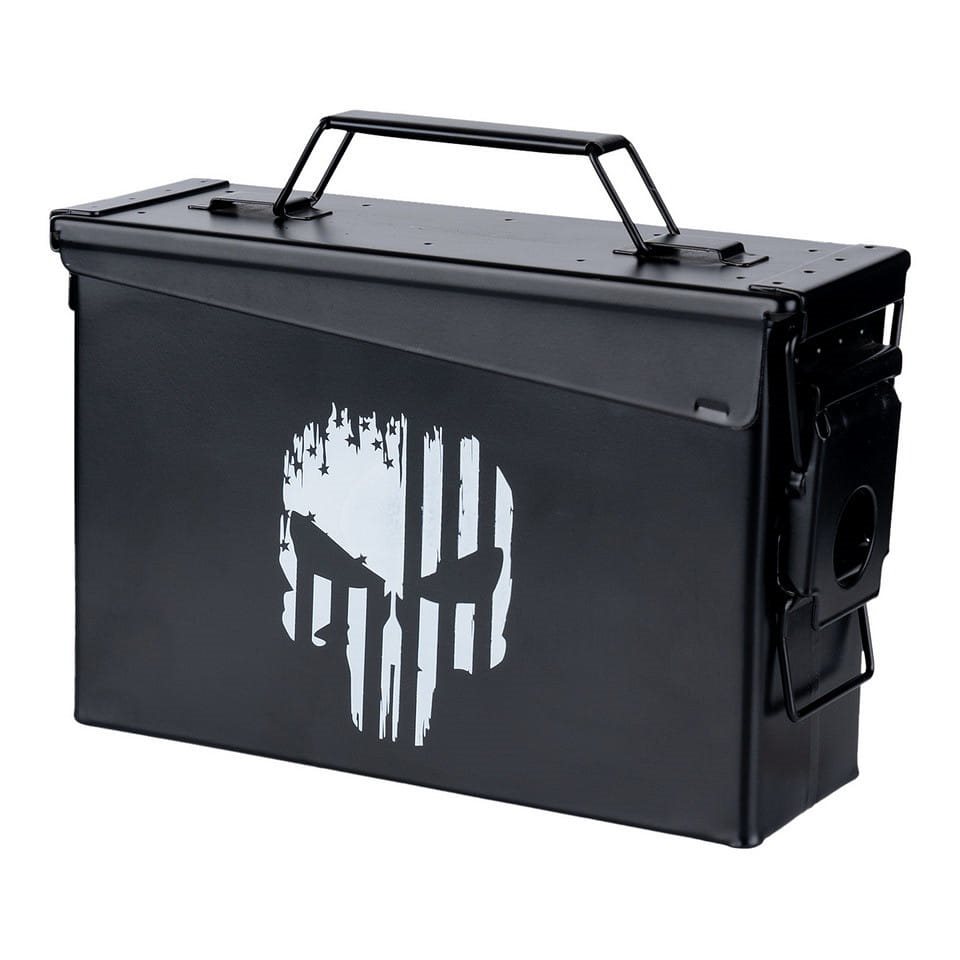 Levně FOSCO bedna na munici CAL.30 PUNISHER ČERNÁ