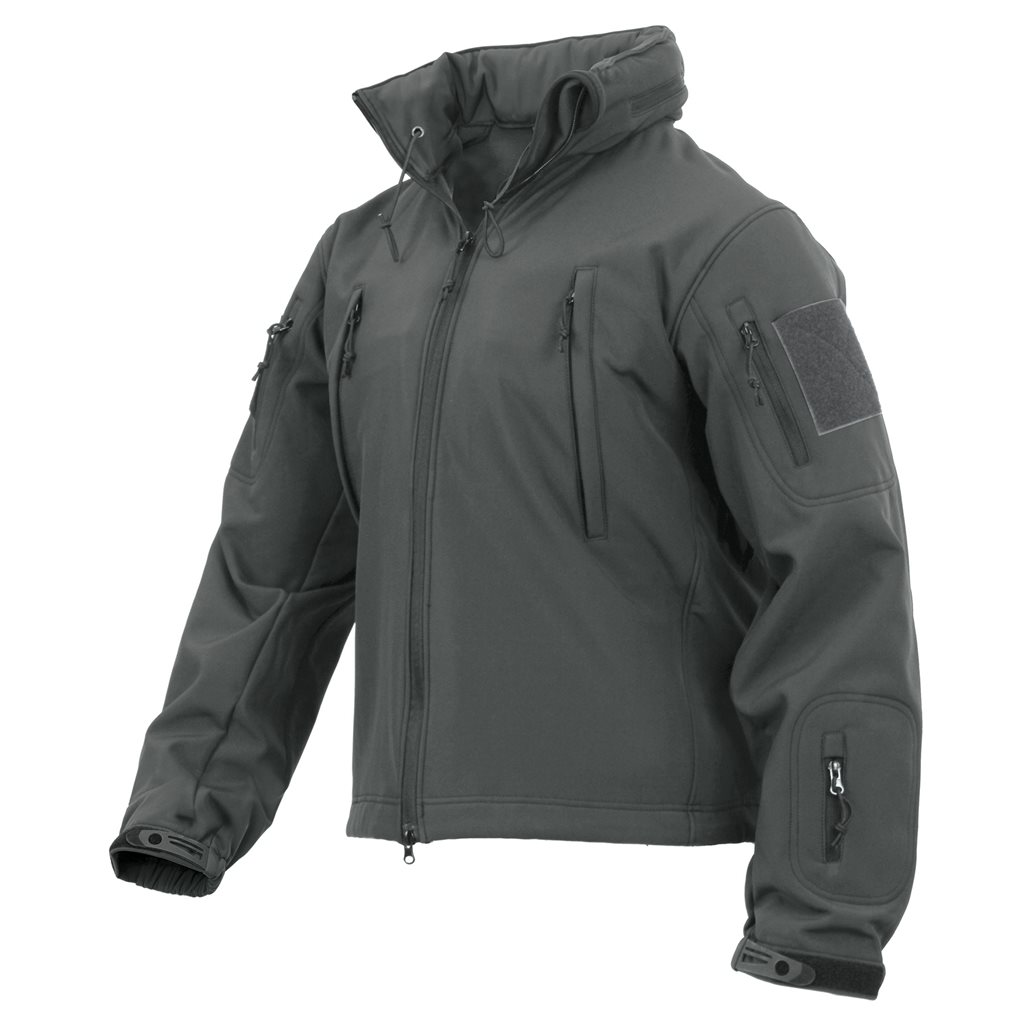 Levně Bunda CONCEALED CARRY softshell ŠEDÁ