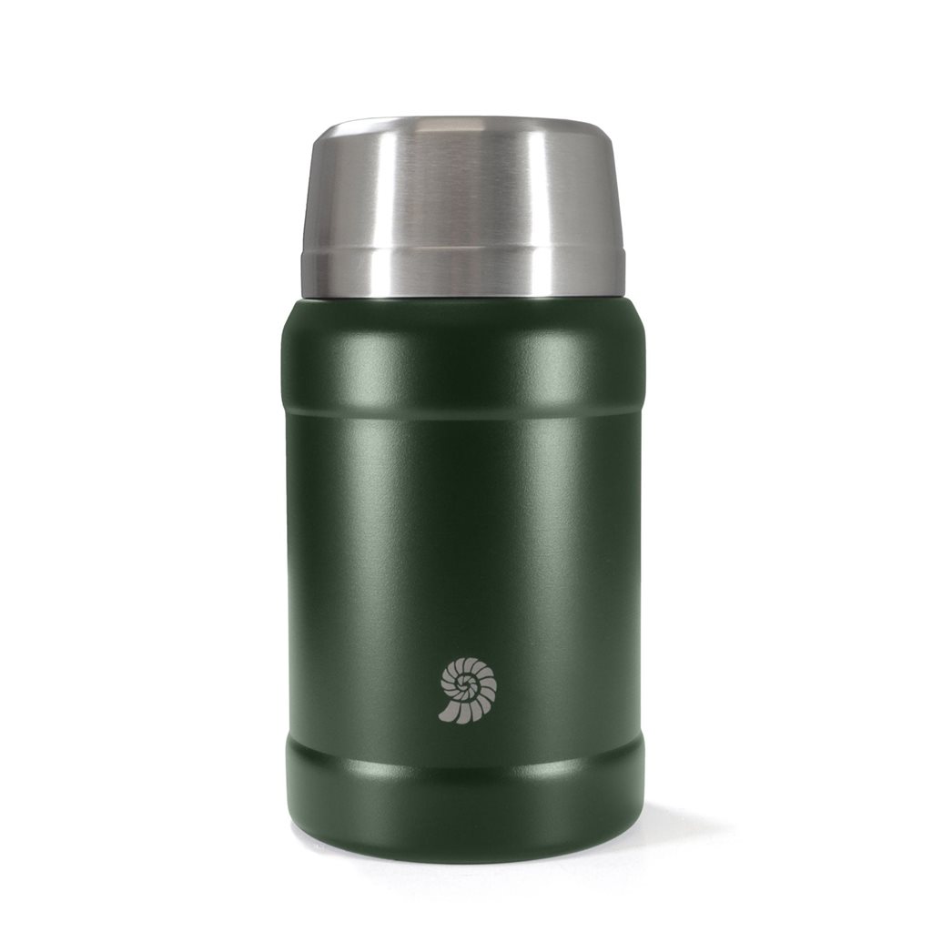 Levně Origin Outdoors termoska na jídlo OUTDOOR s lžící ZELENÁ