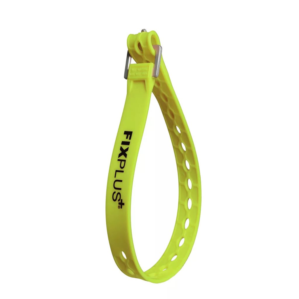 Levně Pásek stahovací gumový FIXPLUS 66 cm ŽLUTÝ